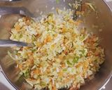 A picture of step 2 of Veg steamed Momos.