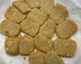 A picture of step 6 of Keto Almond Butter Cookies in an Air Fryer.
