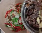 Foto langkah ke 3 dari resep Oseng Hati Ampela Ayam.