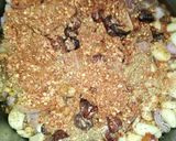 A picture of step 4 of Beef Resha kabab.