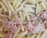 Foto del paso 2 de la receta: Pasta con atún especiada