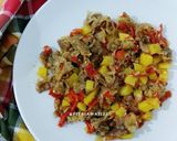 Foto langkah ke 8 dari resep 48. Balado Sliced Beef & Kentang.