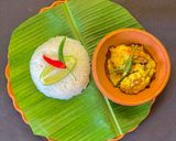 A picture of step 5 of Shorshe Bhape Chingri - Noboborsho/ Poila Baisakh special.