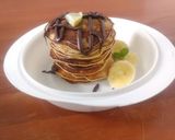 Foto langkah ke 3 dari resep Pancake Pisang Lembut.