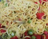 A picture of step 6 of Easy Pea-sy Masala Maggi.