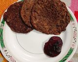 A picture of step 8 of Ragi Onion Chilla.