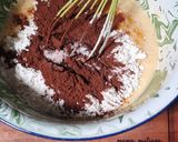 Foto langkah ke 4 dari resep Bolu Coklat Pisang.