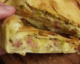 Foto del paso 5 de la receta: Relleno de puerro, queso y panceta