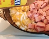 A picture of step 3 of SPAM Breakfast Skillet.