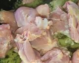 A picture of step 2 of Chicken Achari Karahi.