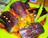 Foto langkah ke 5 dari resep Terong Rebus Cakep 🍆🍆.