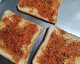 A picture of step 2 of Vegetable Bread Toast.