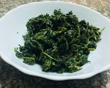 A picture of step 2 of Traditional greens.