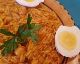 A picture of step 5 of Tlaitli with Hard-Boiled Eggs.