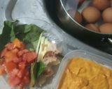 Foto langkah ke 1 dari resep Balado Telur Bumbu Orange.