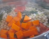 Foto del paso 1 de la receta: Porotos granados con mazamorra