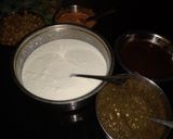 A picture of step 1 of Raj kachori.