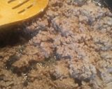 A picture of step 5 of Sloppy but not sloppy joe.