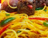 A picture of step 11 of Spaghetti meatballs.