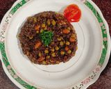 A picture of step 7 of Ragi pulao.
