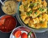 ફ્લાવર વટાણા નું શાક (Flower Vatana Shak Recipe In Gujarati) રેસીપી સ્ટેપ5ફોટો