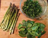 Foto del paso 1 de la receta Ensalada templada de garbanzos y kale