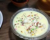 कस्टर्ड विद फ्रूट (custard with fruit recipe in Hindi) रेसिपी चरण 5 फोटो