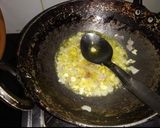 A picture of step 3 of Punjabi chana daal.