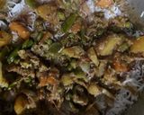 A picture of step 6 of Leyard parda biryani.