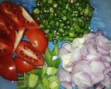 Foto langkah ke 2 dari resep Tumis jamur sawit pedas.