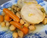 Foto del paso 6 de la receta: Medallones de merluza con garbanzos