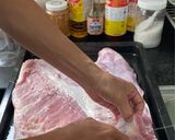 Hình bước làm 1 của món Giò Nây