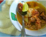Foto langkah ke 4 dari resep Lontong kikil sepanjang.