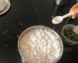 A picture of step 1 of Sabudana khichdi.