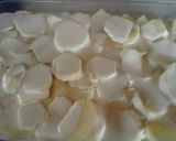 Foto del paso 8 de la receta: Lasagna de papas, brócoli, coliflor, jamón y queso a la crema