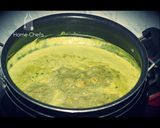 A picture of step 5 of Thai Green Coconut Curry Shrimps with Rice noodles.
