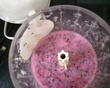 A picture of step 2 of Dragon fruit ice- cream.