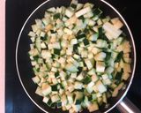 Foto del paso 2 de la receta: Calabacín con huevo