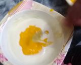 A picture of step 5 of Mango swiss roll 🥭🥭.