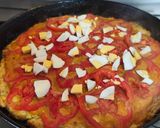 Foto del paso 4 de la receta: Pizza de pollo sin harinas