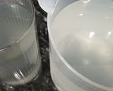 Hình bước làm 1 của món Nước dừa pha chanh muối mật