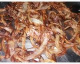 A picture of step 5 of Beef chana Biryani.