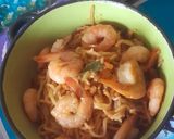 Pas rețetă Noodles chinezești cu legume și creveți 🍜😋 6 fotografie