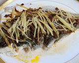 黃金蝦XO醬蒸鱸魚的食譜步驟5照片