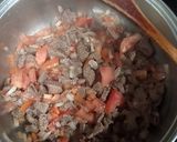 A picture of step 2 of Noodle Stew.