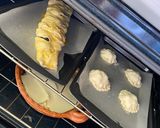 Foto del paso 5 de la receta: Trenza y tapitas de arándano con chocolate