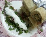 A picture of step 5 of Chicken Shawarma.