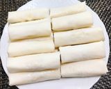 Hình bước làm 4 của món Chả Giò Trái Cây