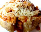 A picture of step 4 of My Soft Cheese, Bacon & Beans Jacket Potato 💖.