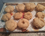 Foto del paso 10 de la receta: Muffins esponjosos de miel rellenos con dulce de leche🧁🧁